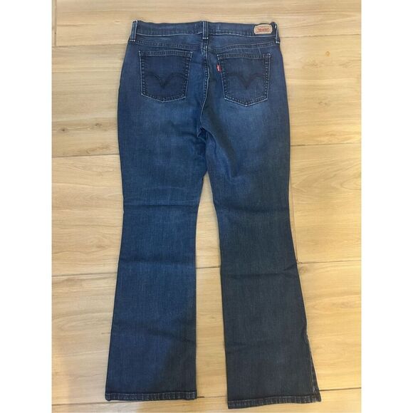 Levi's 515 Boot Cut Jeans size 8 28.5 inseam - Picture 2 of 4
